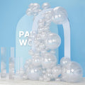 PartyWoo Clear Balloons 140pcs Different Sizes of 18 12 10 5 Inch | Balloons by PartyWoo