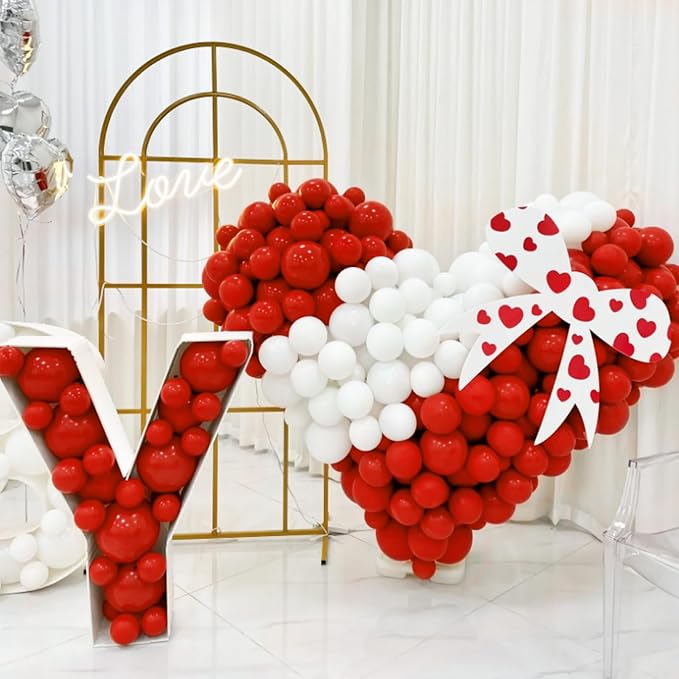 ASIYUHY Red Balloons 12 Inch 100 Pack Thicken Latex Red Balloon - Image 4