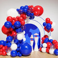 Lukiituke Red White and Blue Balloon Arch Kit by Lukiituke