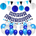 33 Packs Birthday Party Decorations, Happy Birthday Hanging Banner Circle Dot by Unknown