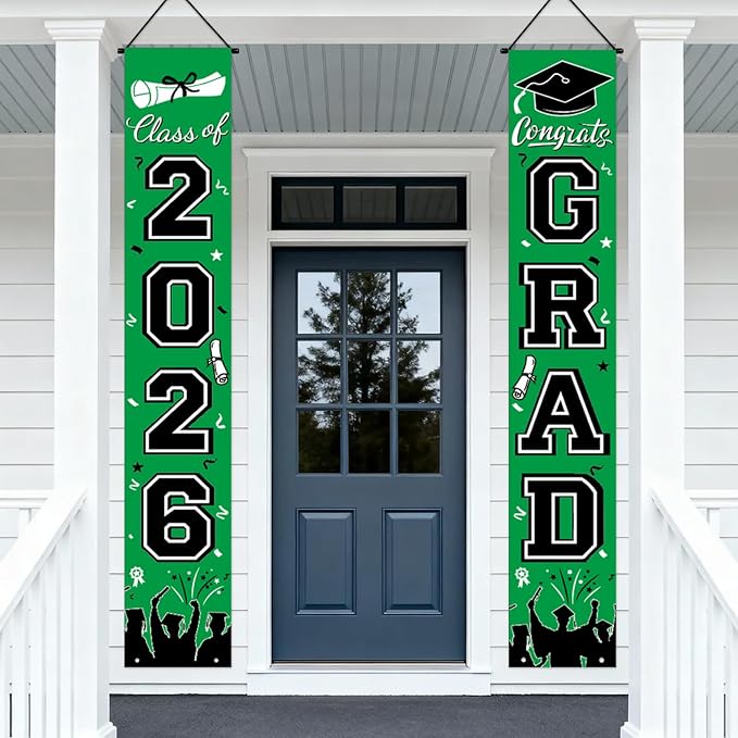 Graduation Decorations 2026, Graduation Banner Class of 2026, Congrats Grad - Image 5