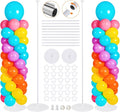 Balloon Stand Kit Set of 2, 7FT Metal Balloon Pillars Stand by Yeunmu