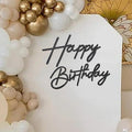 Happy Birthday Sign for Backdrop by MASTRON