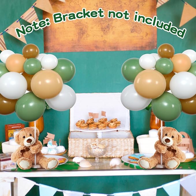 Meooeck 185 Pcs Bear Baby Shower Party Decorations Table Centerpieces 5 Pcs 13. - Image 4