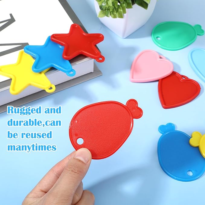 120 Pcs Balloon Weights Set, Plastic Decorative Weights - Image 3