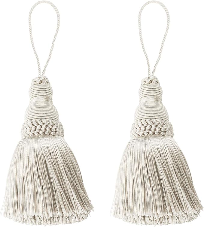 2Pcs Colorful Tassel Key Tassels DIY Accessories | 9.5 Inch Tassels by fenghuangwu
