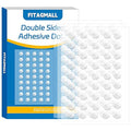 450Pcs Double Sided Adhesive Dots, 0.6"+0.8"+1" Clear No Trace Sticky Tac by Unknown