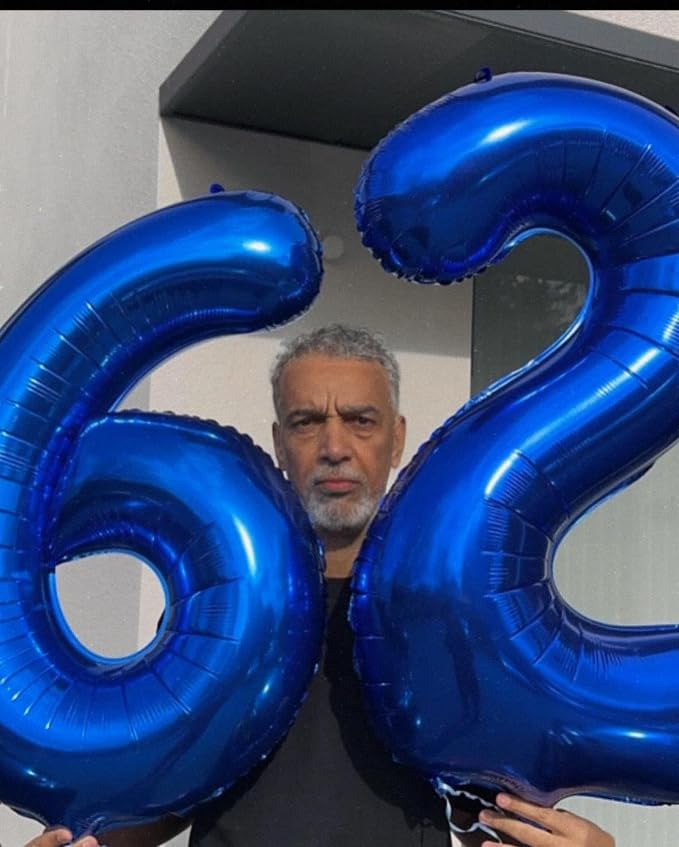 Night Blue Number 1 Balloon 40 Inch - Image 9