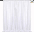 8ft x 8ft White Sequin Backdrop Curtain Sparkle Photo Backdrop for Wedding Birthday Wall Background Decorations