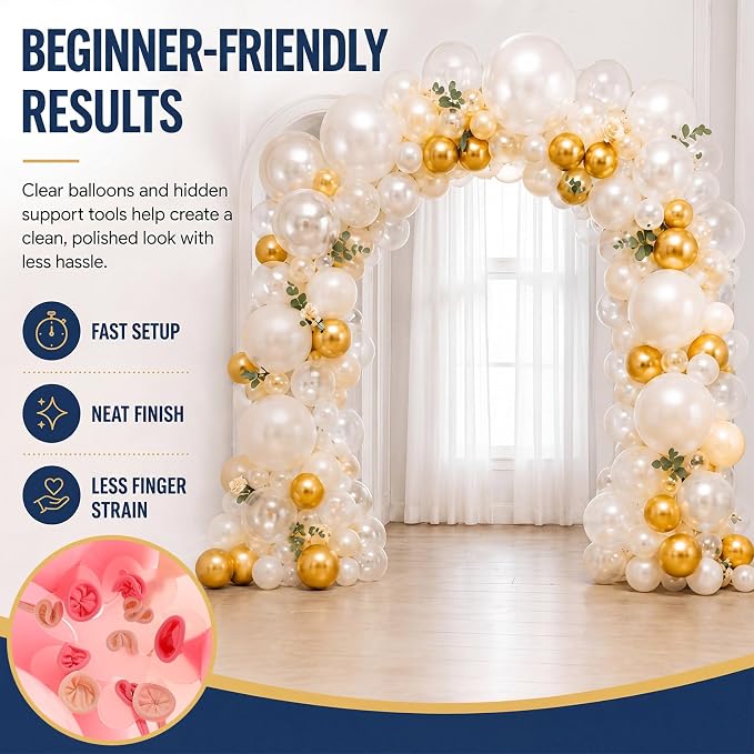 Rtteri 387 Pcs Balloons Arch Clips Set - Image 5