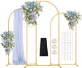 Wedding 6FT, 4FT Arch Backdrop Stand Set of 3 by Antizz