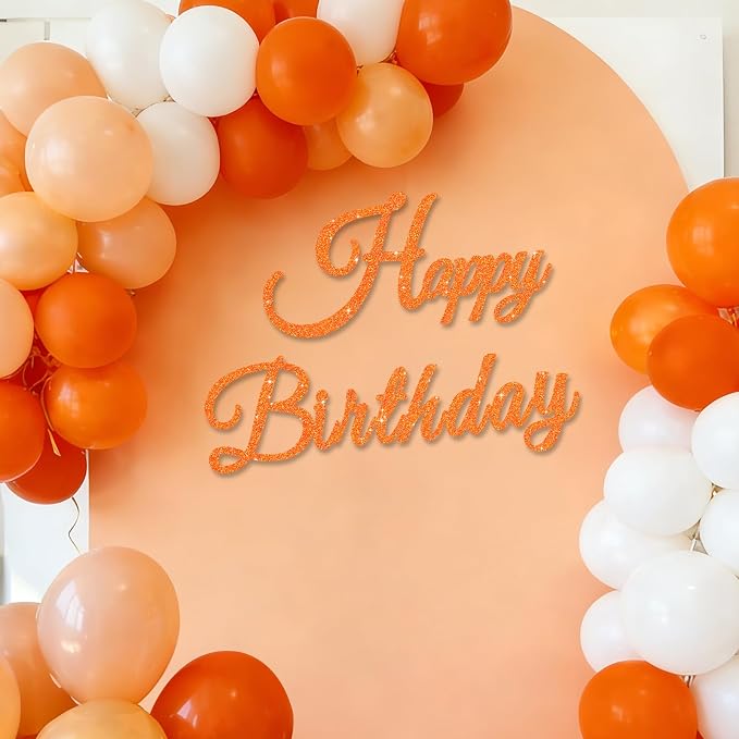 TONIFUL Happy Birthday Sign for Backdrop by TONIFUL
