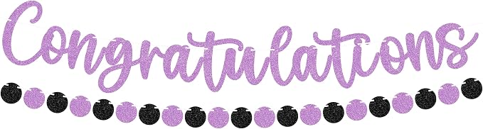Pre-strung Congratulations Banner by EONNCNT
