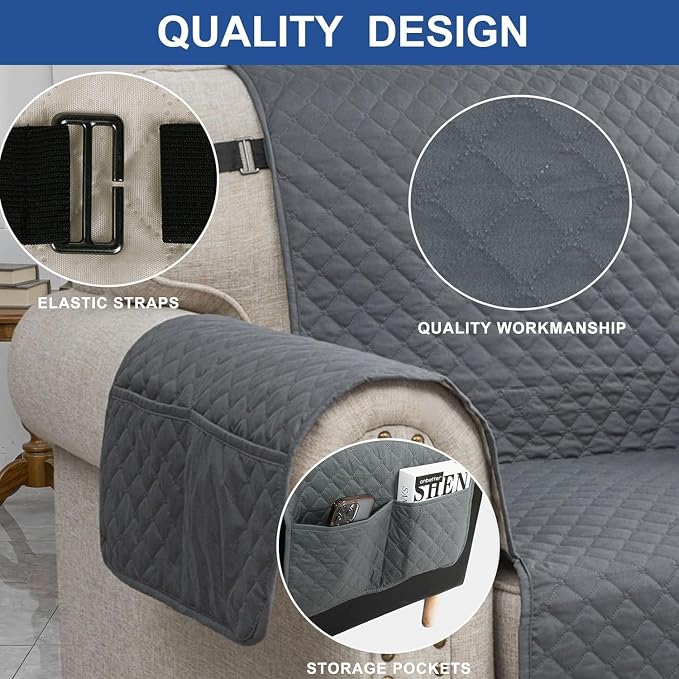 XINEAGE Oversized Sofa Cover Waterproof Couch Covers - Image 3
