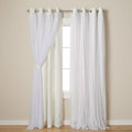 TOWN & COUNTRY LUXE Talia Double Layer Indoor Curtains, Sheer and Room by TOWN+%26+COUNTRY+LUXE