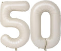 40 In Cream white Number Balloons Helium Foil Mylar Balloon Digital 50 | by Exquisitehighqualitypartydecorationstomeetyoureveryneed%EF%BC%81