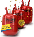 Party Factory – 3x Helium Tank by PartyFactory