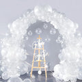 170 Pieces Clear Balloons Different Sizes 5 10 12 18 Inch Latex Balloons Clear by BHUCUTU