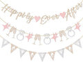 Hopecore Pre-Strung Happily Ever After Banner Set, Engagement Party, Wedding by Unknown