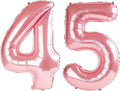 40 Inch Number 45 Balloons for 45th Birthday Party Decorations, 0-100 Jewelry by FOBELEC