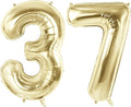 Number 37 Balloons for 37th Birthday Party Decorations, 40 Inch 0-100 by Joycard