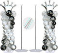 SINBEE Balloon Arch Stand, Balloon Arch Kit of 2, 7 Feet Height Adjustable by SINBEE