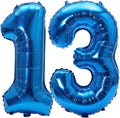 Number 13 Balloon Foil Mylar Balloons by YPSelected