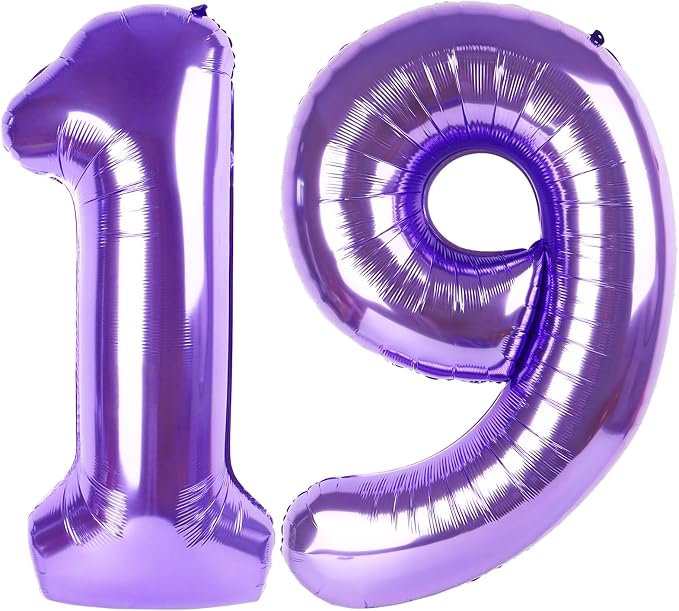 Purple 19 Balloon by IWERP