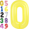 9 Balloon Number 40 Inch Light Blue by Argthjy