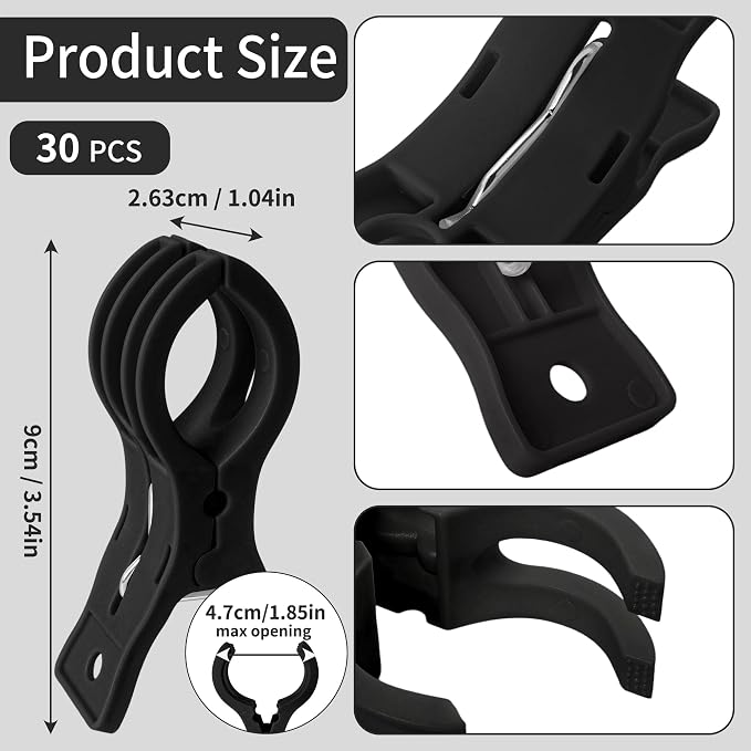 PUGPIU 30 Pack Balloon Arch Clips - Image 3