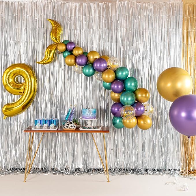 Restaurantware-Balloonify Mermaid Balloon Arch Kit, 1 Party Decoration Kit - Image 7