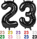 23 Balloon Numbers 40Inch for 23 32 Men Women Birthday Decorations, Inflation by Mluchee