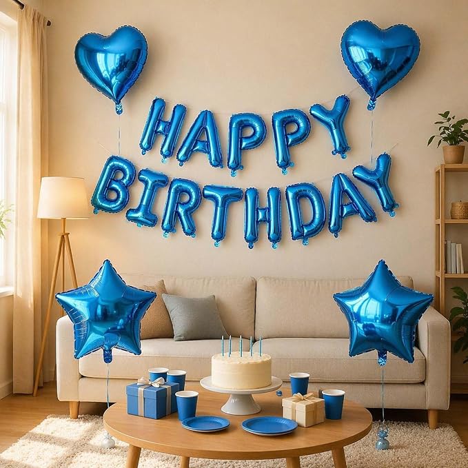 Blue Birthday Decorations - Image 2