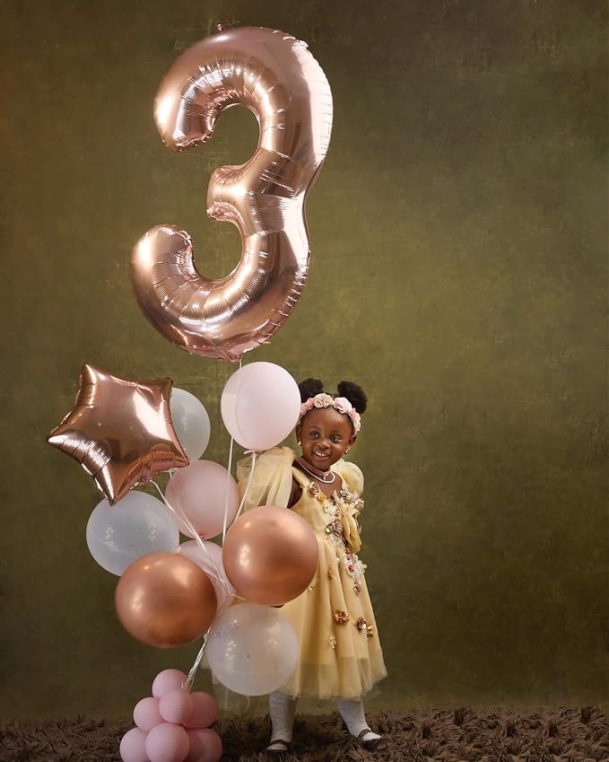 Rose Gold 13 Balloon - Image 9