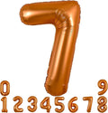 TONIFUL 40 Inch Orange Large Numbers Balloon 0-9 Birthday Party Decorations by TONIFUL