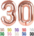 40 Inch Number 30 Balloon 30th Birthday Decorations by Mluchee