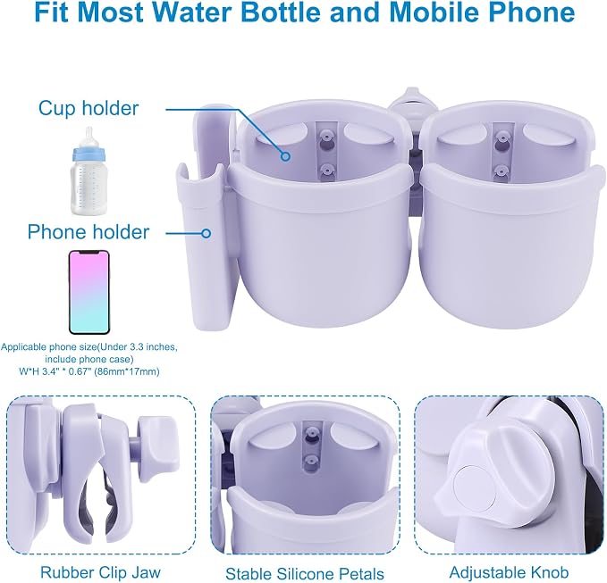 Accmor Stroller Cup Holder - Image 5