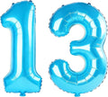 40 Inch Number 13 Balloons for 13th Birthday Party Decorations, 0-100 Jewelry by FOBELEC