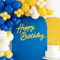 TONIFUL Happy Birthday Sign for Backdrop by TONIFUL