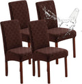 Waterproof Dining Chair Covers Set of 4 Parsons Chair Slipcovers | Double by Genina