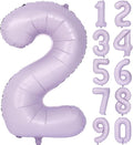 40 In Matte Purple Number Balloons Helium Foil Mylar Balloon Digital 2 | Perfect by Exquisitehighqualitypartydecorationstomeetyoureveryneed%EF%BC%81