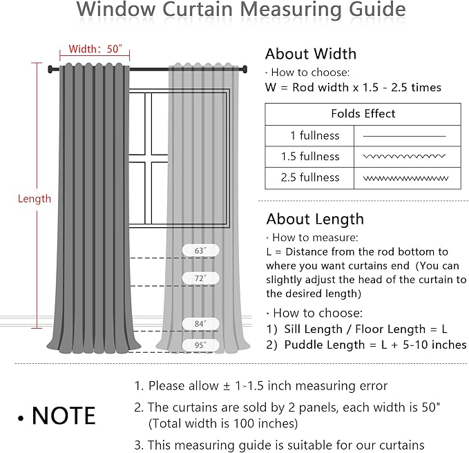Boho Brown Blackout Curtains for Bedroom, Thermal Insulated Privacy Protection - Image 7
