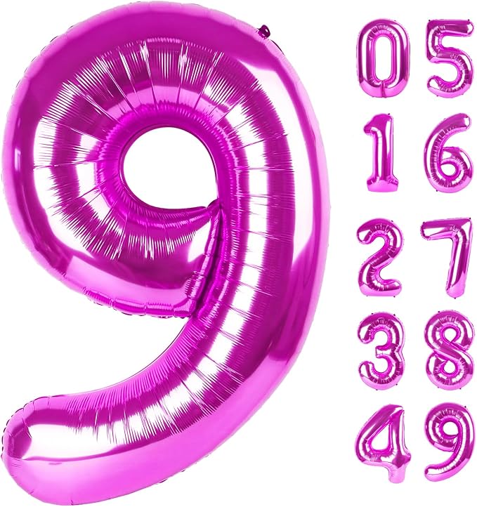Rosy Purple 9 Balloon by IWERP