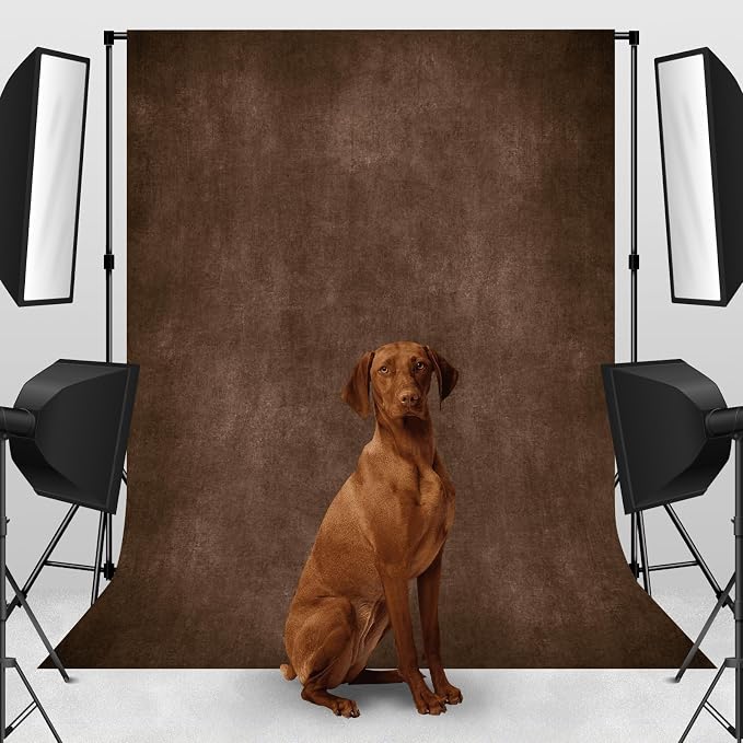 Brown Photo Backdrop Studio Abstract Texture Photography Background 5x7ft | - Image 3