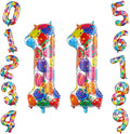 40 Inch Number 11 Balloon Set Large Foil Balloons by TNCDJKPA