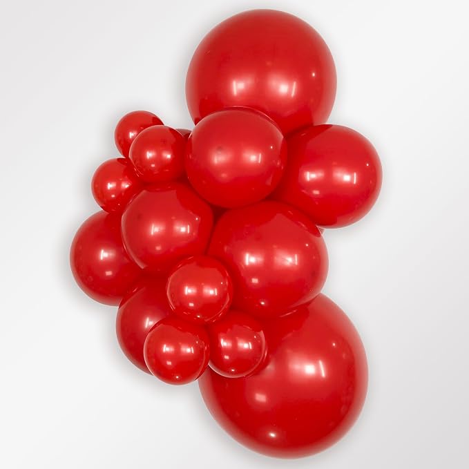 Sempertex Fashion Red Balloons, 11 Inch, vibrant color, - Image 2