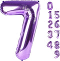 Number 7 Balloons 40 Inch for 7 17 Birthday Party Decorations, by Mluchee