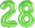 40 Inch Number 28 Balloons for 28th Birthday Party Decorations, 0-100 Fruit by FOBELEC