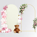 Pureegg Arch Backdrop Stand and Cover Set, 7.2 ft, Celebrations, Easy Assembly by Pureegg