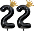 40 inch Large Black 22 Balloon Number by Unknown